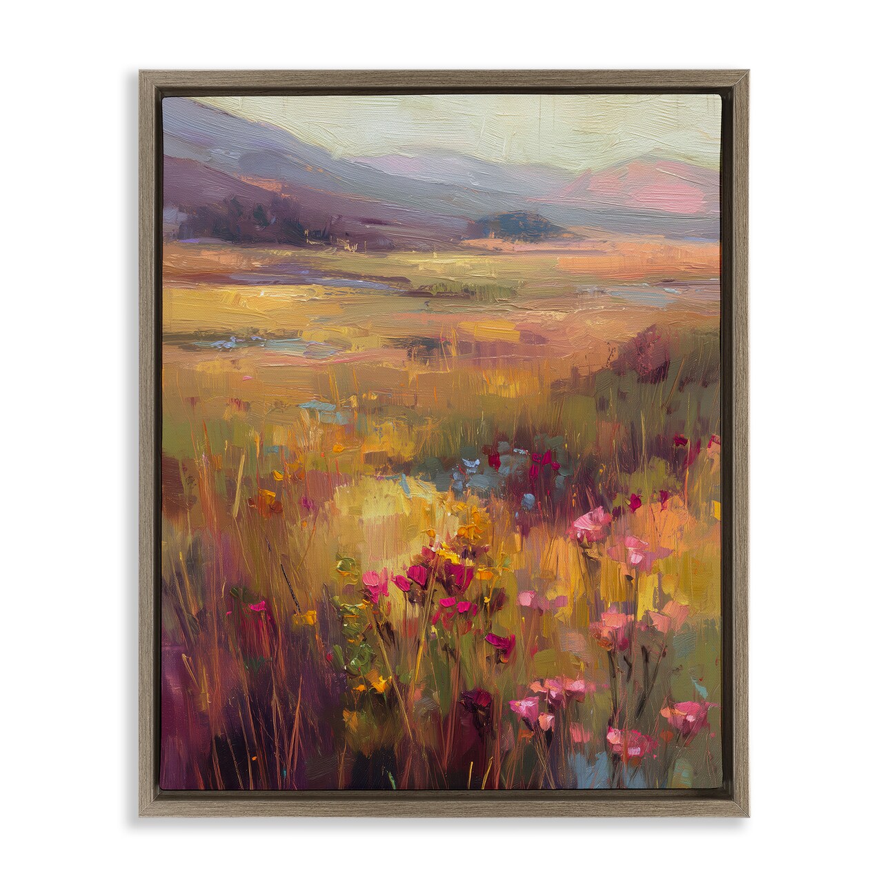 Stupell Industries Golden Waves Of Grass Floating Frame, design by Svetlana Aleynikova